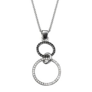 תליון יהלומים חישוק